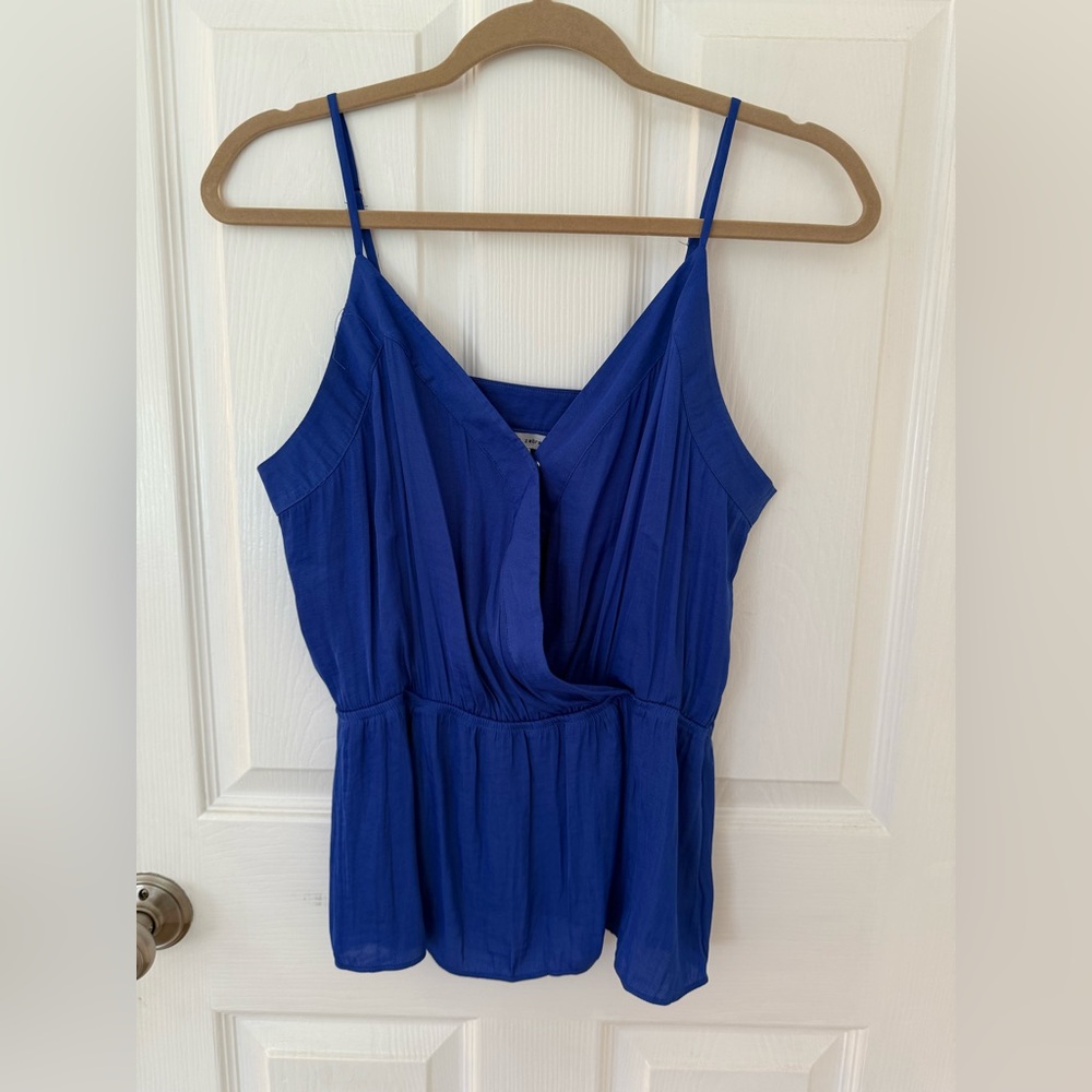 Naked Zebra Blue Camisole Top